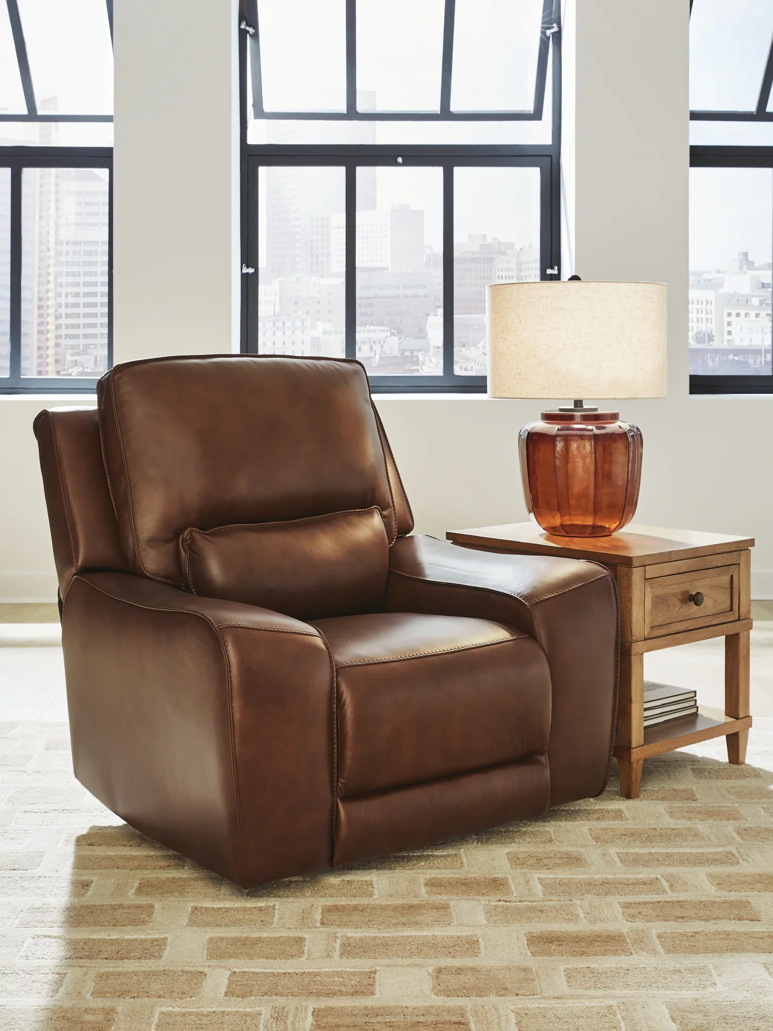DeepWakes - Power Recliner With Adjustable Headrest - Canyon - Image 2