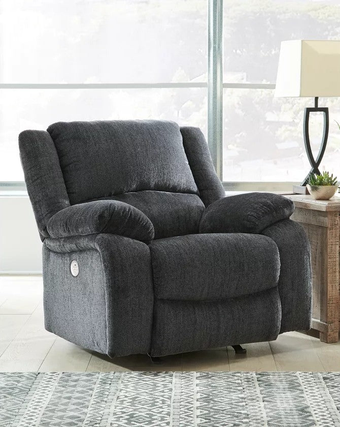 Draycoll - Slate - Power Rocker Recliner - Image 2