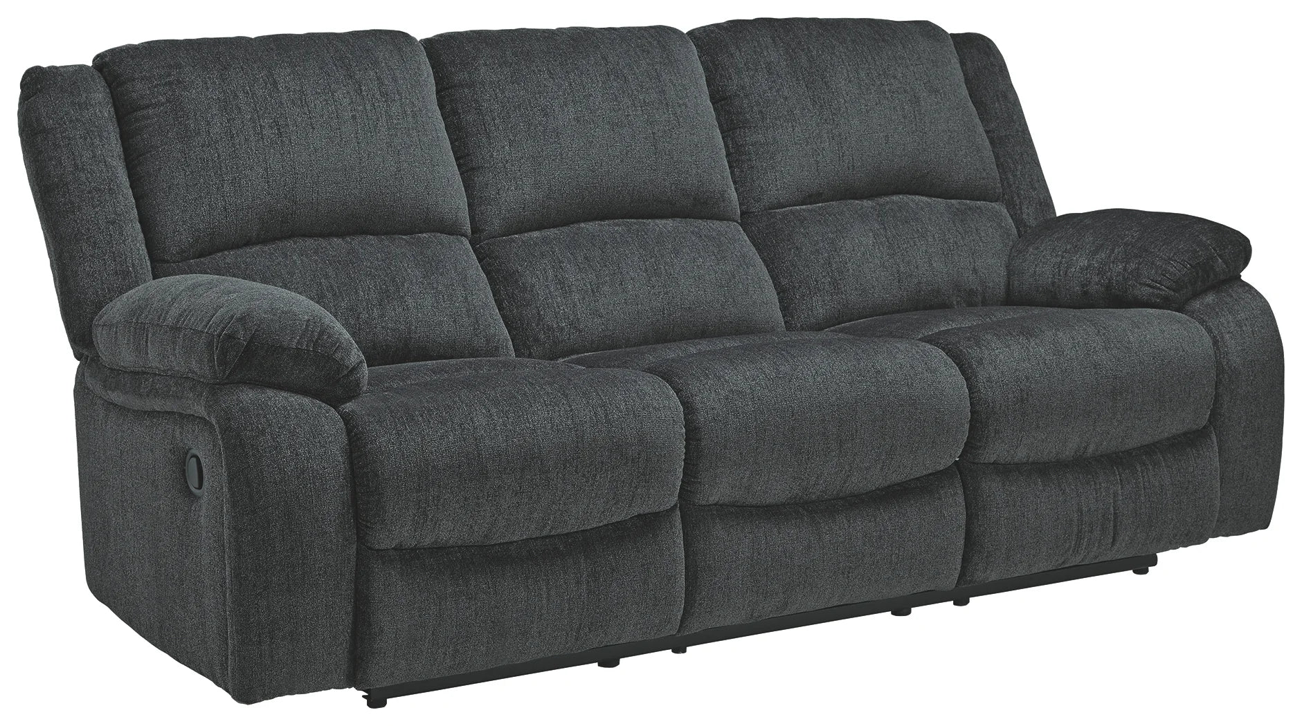 Draycoll - Dark Gray - Reclining Sofa - Image 2