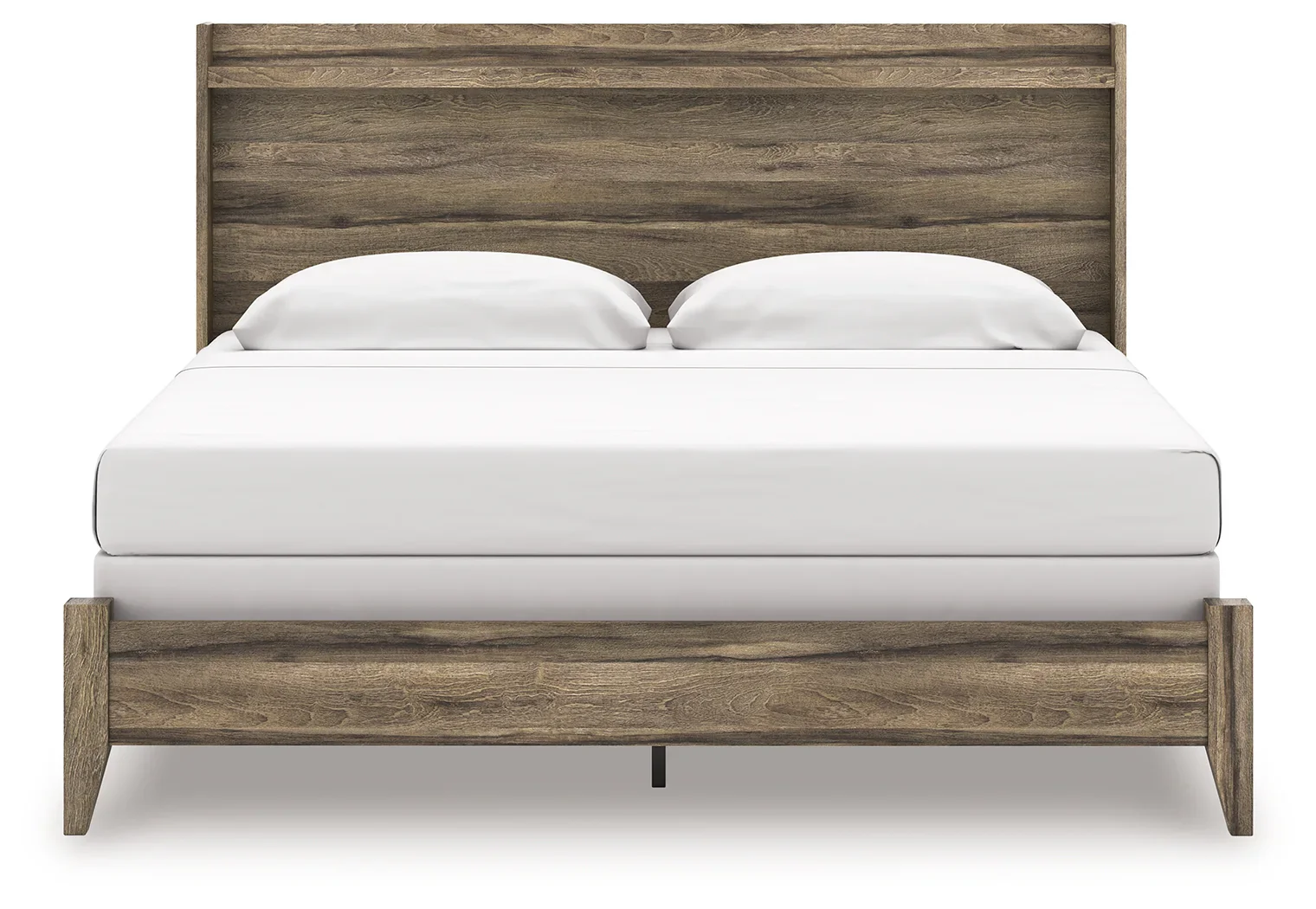 Elbrim - Brown - King Panel Bed - Image 3