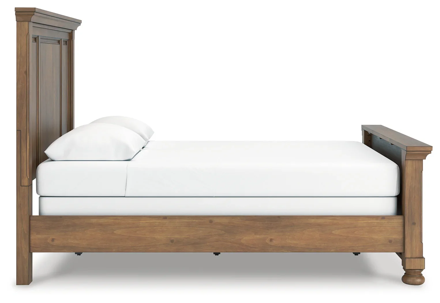 Feddinger - Medium Brown - Queen Panel Bed - Image 4
