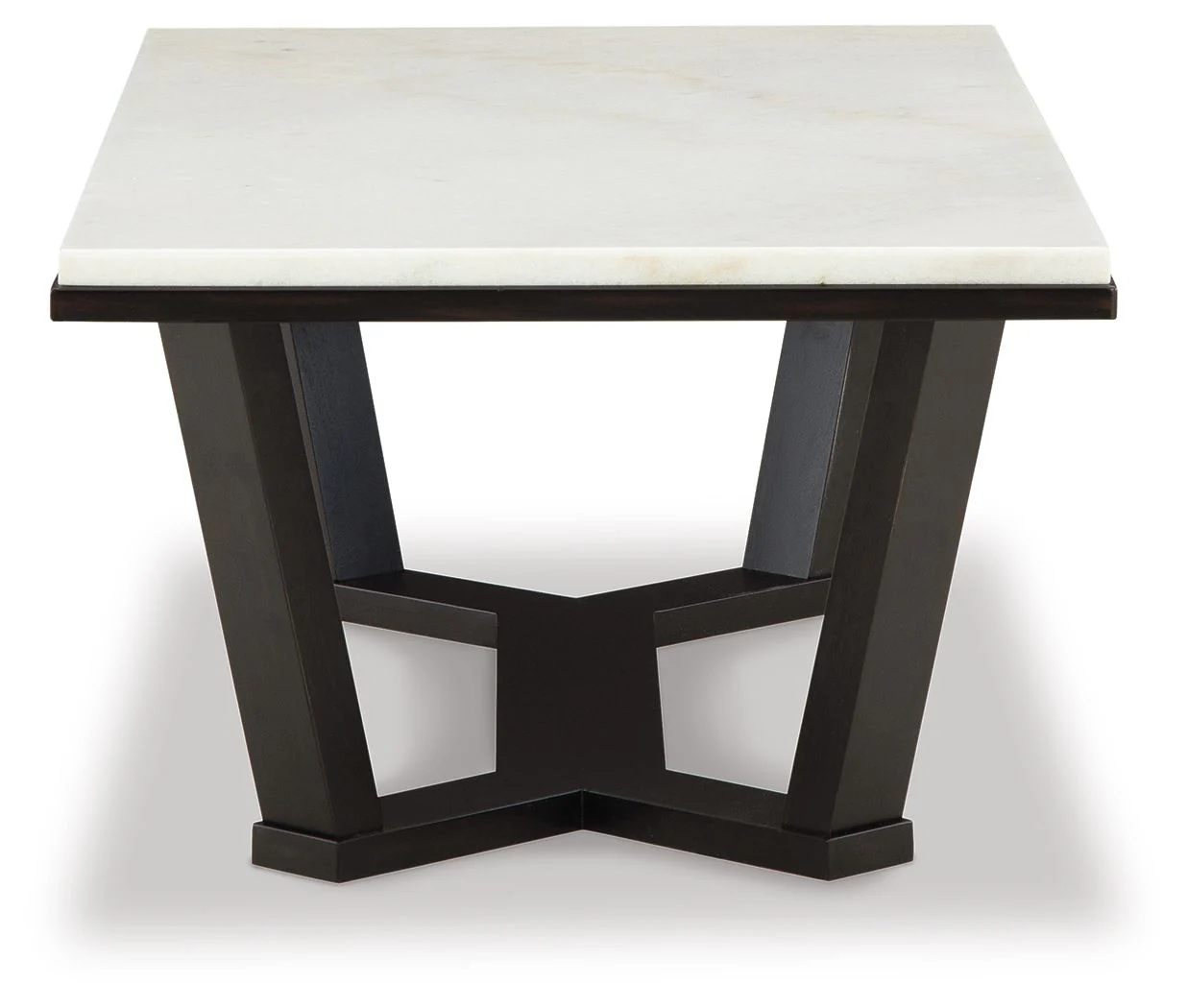 Fostead - White / Espresso - Rectangular Cocktail Table - Image 3