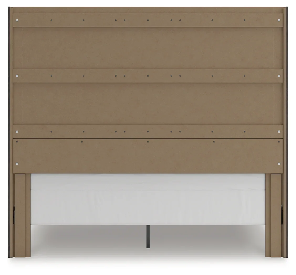 Fraluna - Charcoal - King Panel Storage Bed - Image 6
