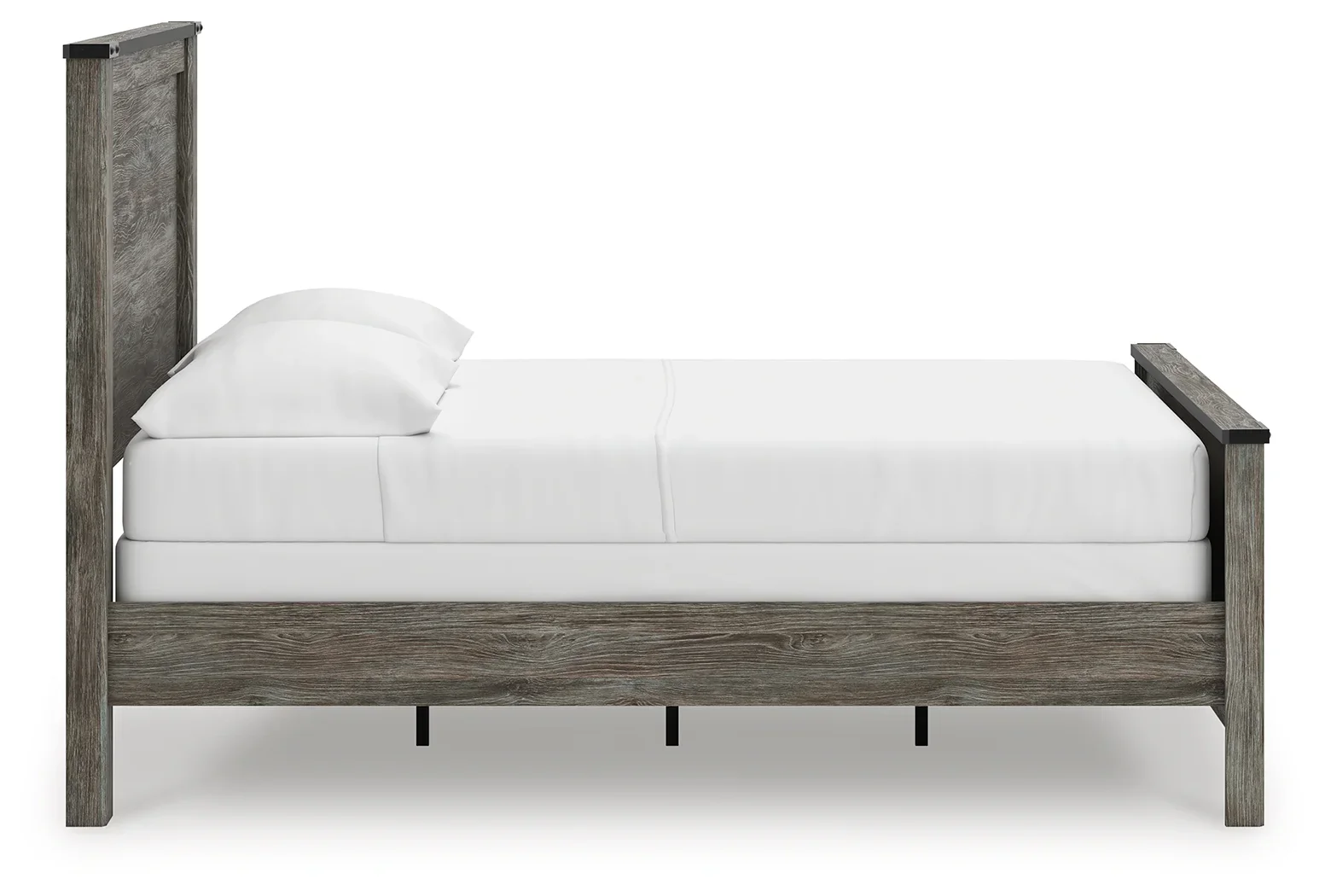 Frandern - Black / Gray - Full Panel Bed - Image 4