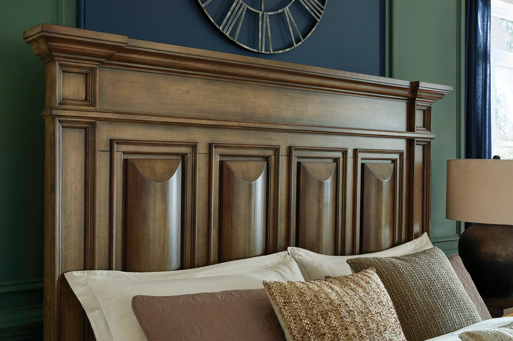 Frantanna - King Panel Storage Bed - Brown - Image 9