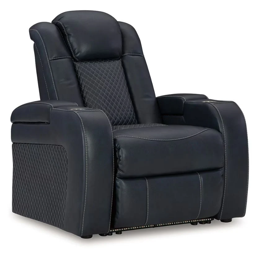 Fyne-Dyme - Sapphire - Power Recliner/Adj Headrest