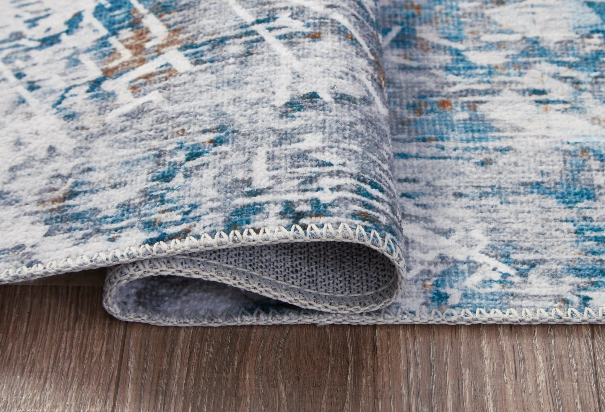 Garyard - Blue Multi - Medium Rug - 5' x 7' - Image 4