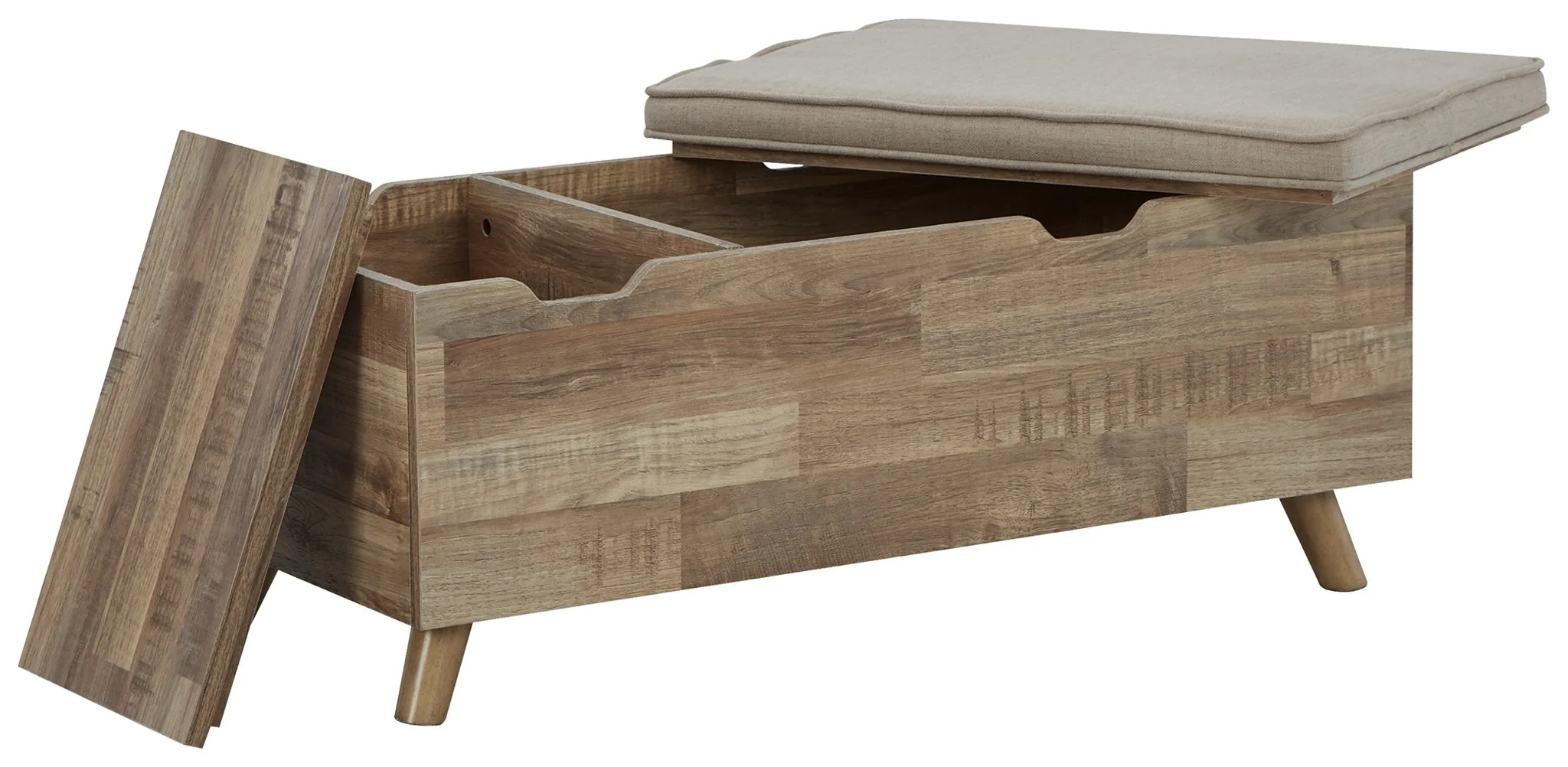 Gerdanet - Beige - Storage Bench - Image 3