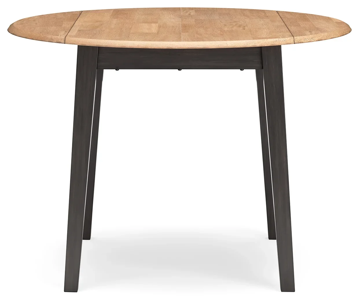 Gesthaven - Natural / Brown - Round Dining Room Drop Leaf Table - Image 3