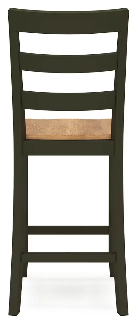 Gesthaven - Natural / Green - Barstool (Set of 2) - Image 8