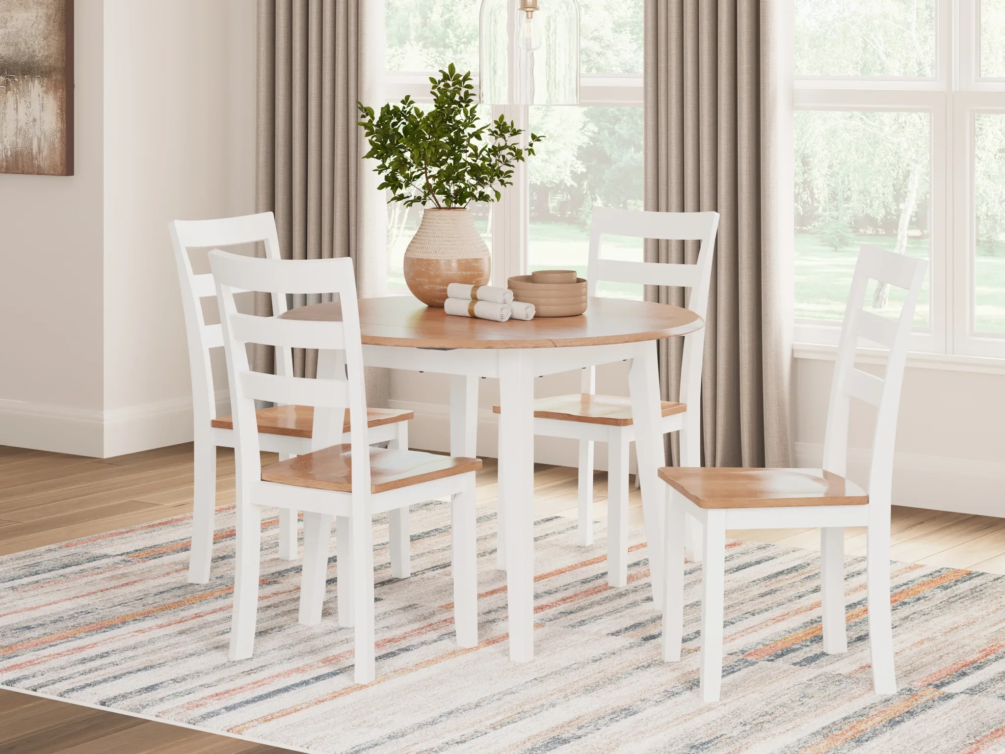 Gesthaven - Natural / White - Dining Room Side Chair (Set of 2) - Image 6