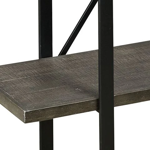 Gilesgrove - Black / Gray - Bookcase - Image 4