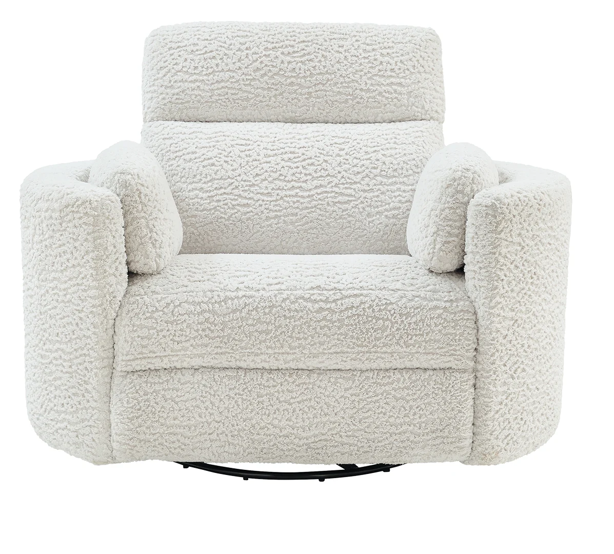 Gosaldo - Swivel Glider Power Recliner - Silver - Image 3