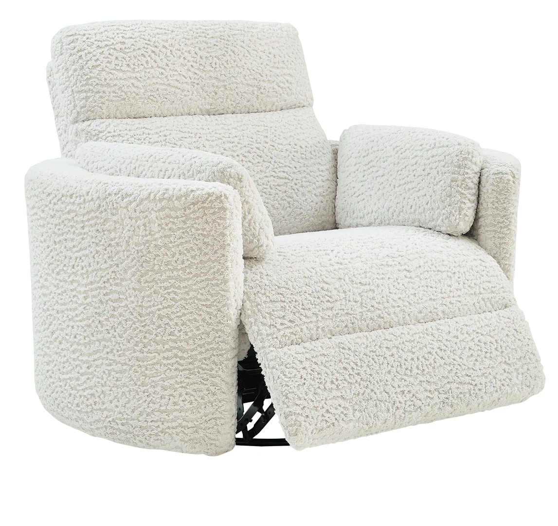 Gosaldo - Swivel Glider Power Recliner - Silver - Image 4