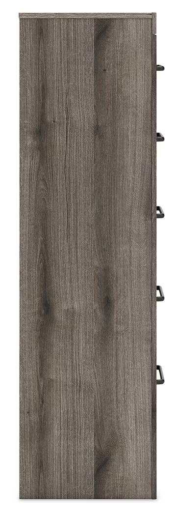 Graystorm - Brown Gray - Five Drawer Chest - Image 7