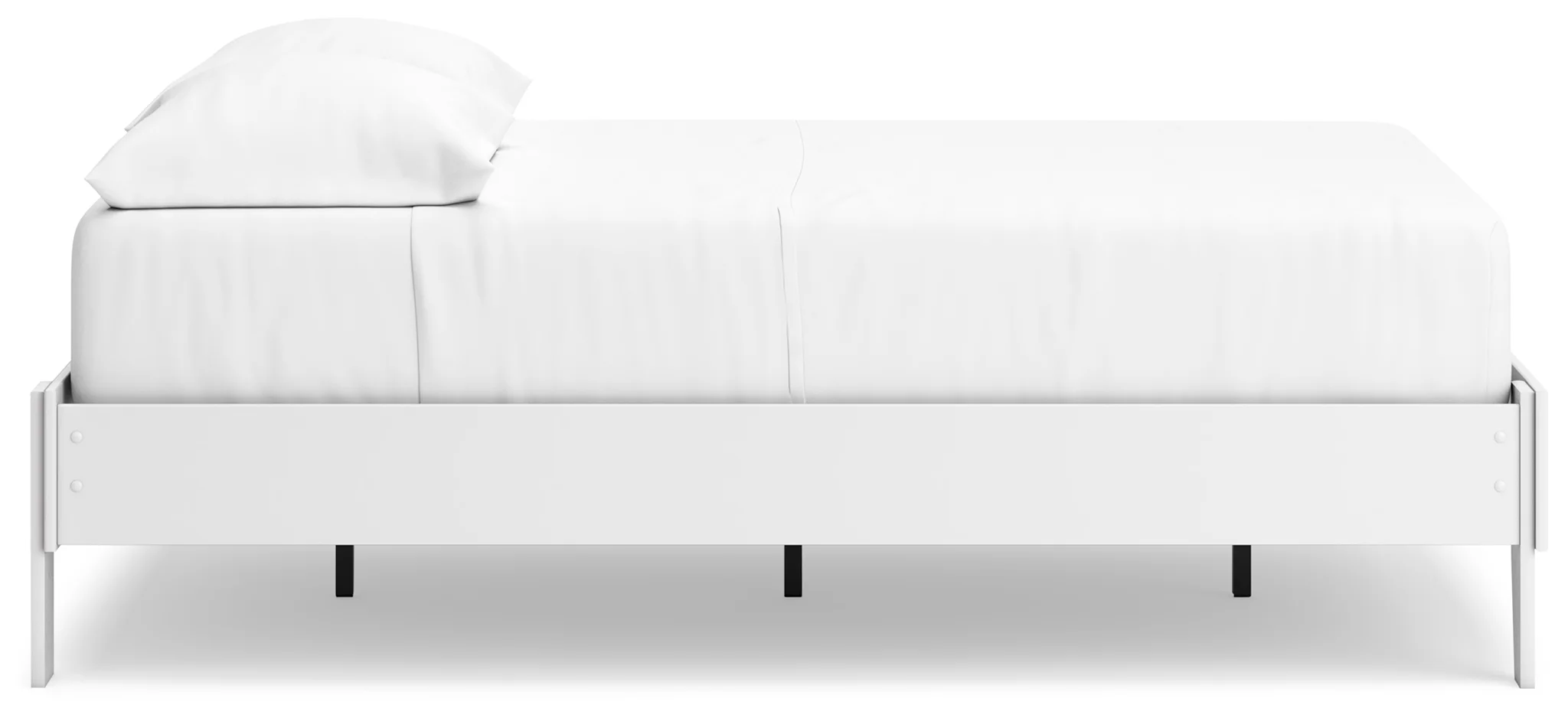 Hallityn - White - Full Platform Bed - Image 2