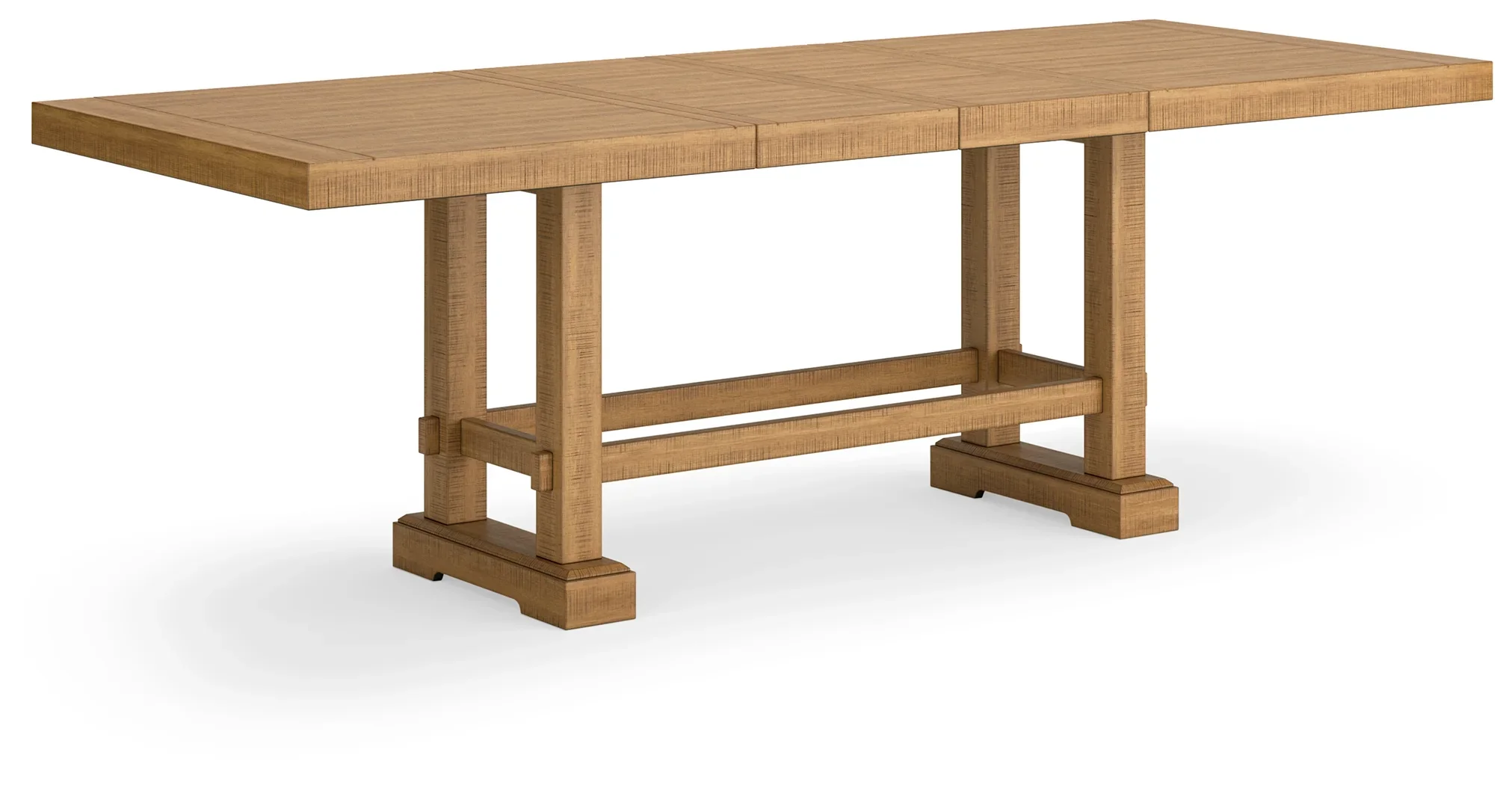 Havonplane - Brown - 10 Pc. - Counter Extension Table, 8 Upholstered Barstools, Server - Image 3