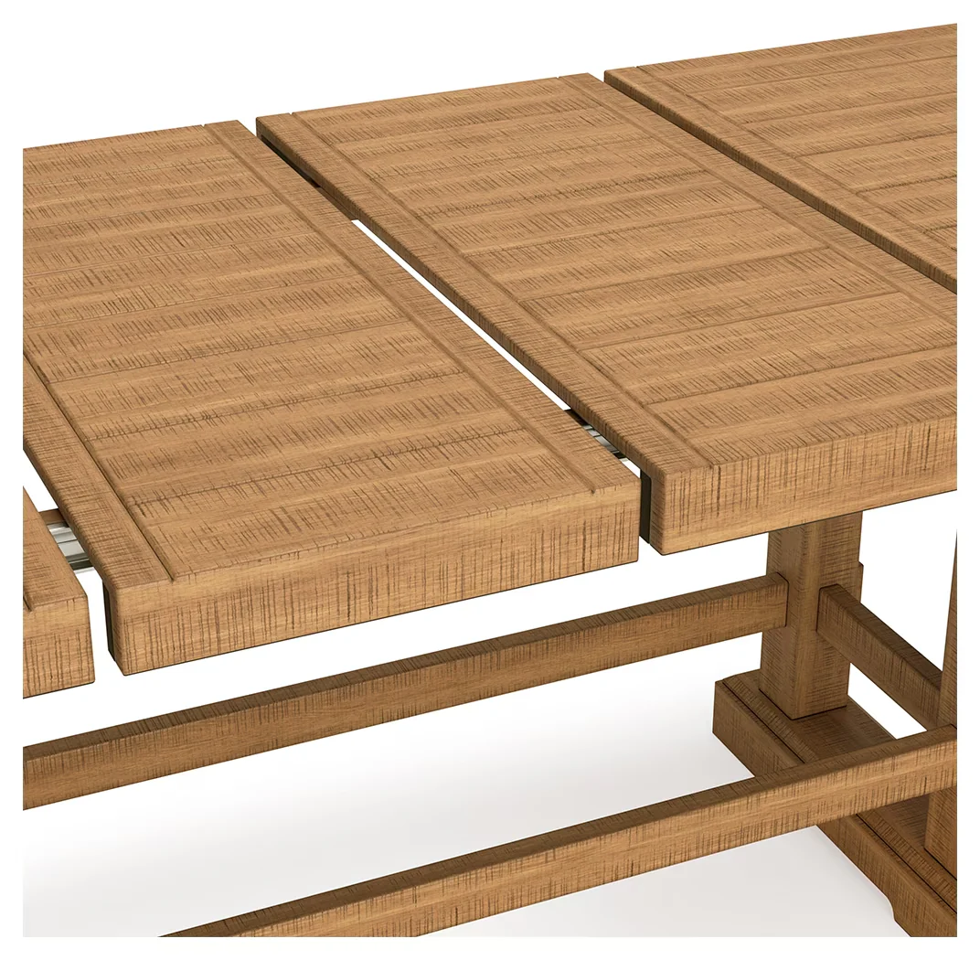 Havonplane - Brown - Rectangular Dining Room Counter Extension Table - Image 5