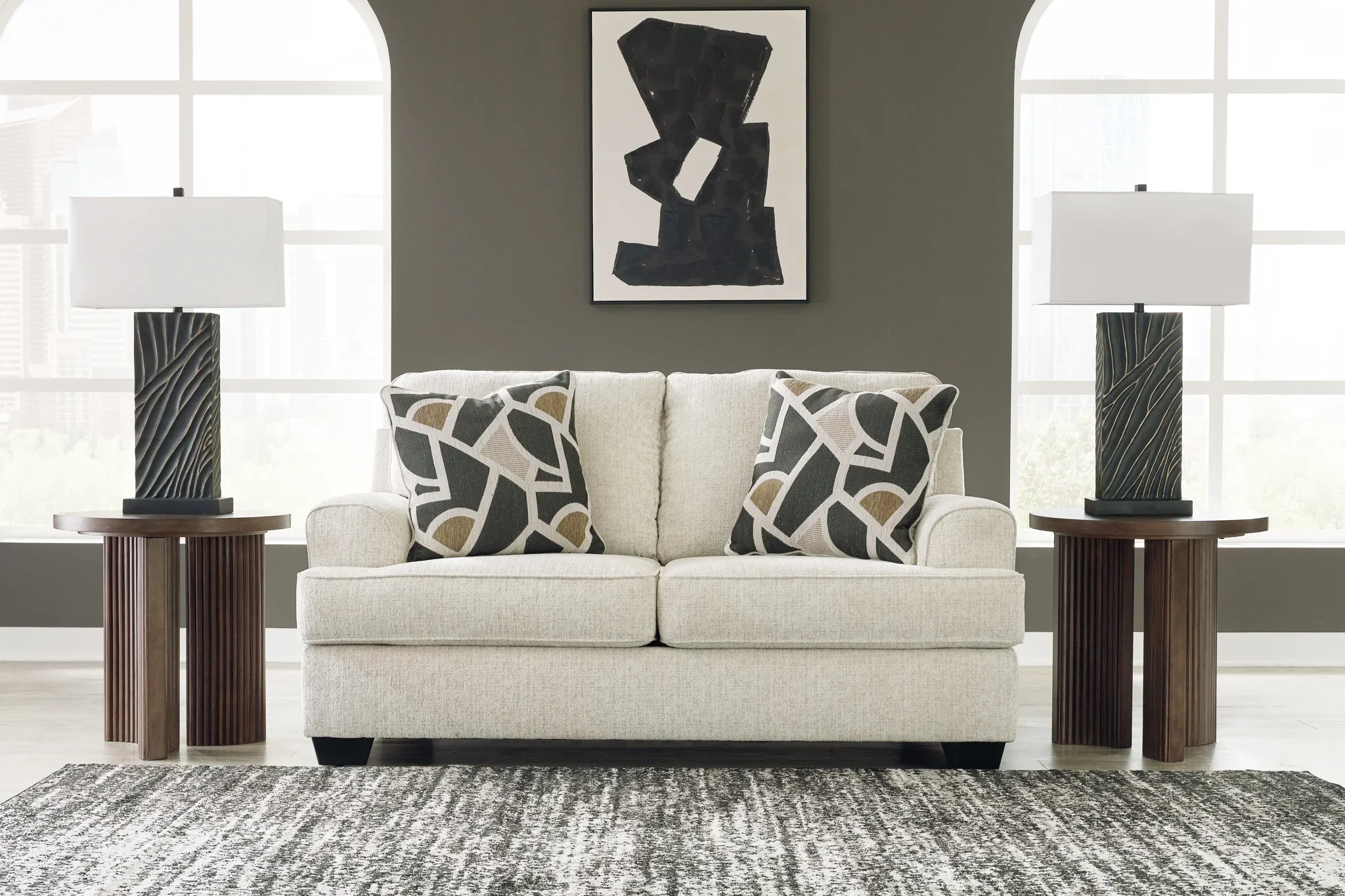 Heartcort - Quartz - Loveseat - Image 2