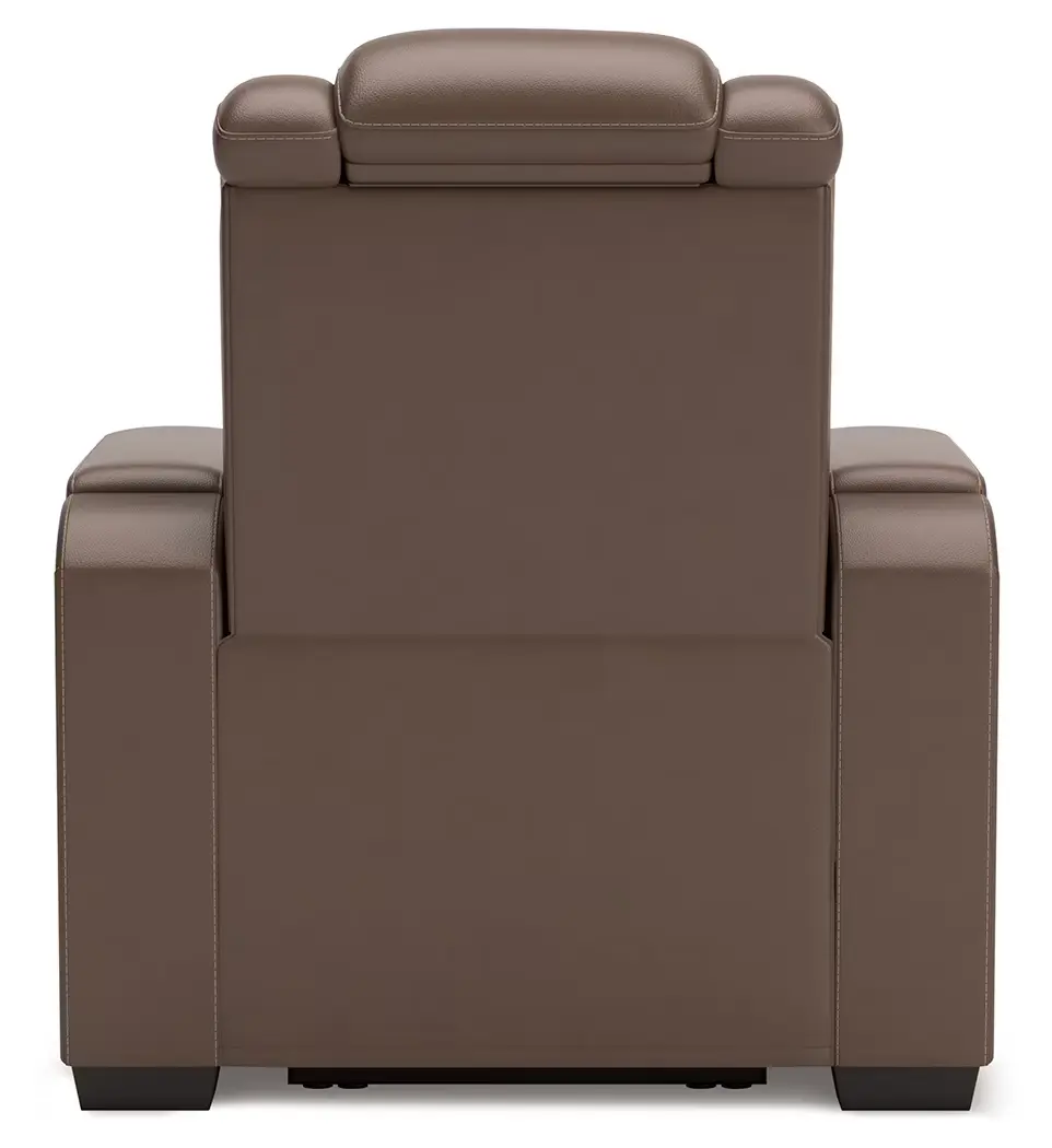High Impact - Tobacco - Power Recliner / Adj Headrest - Image 4