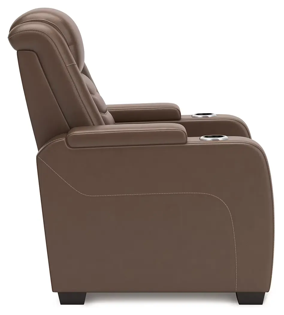 High Impact - Tobacco - Power Recliner / Adj Headrest - Image 6