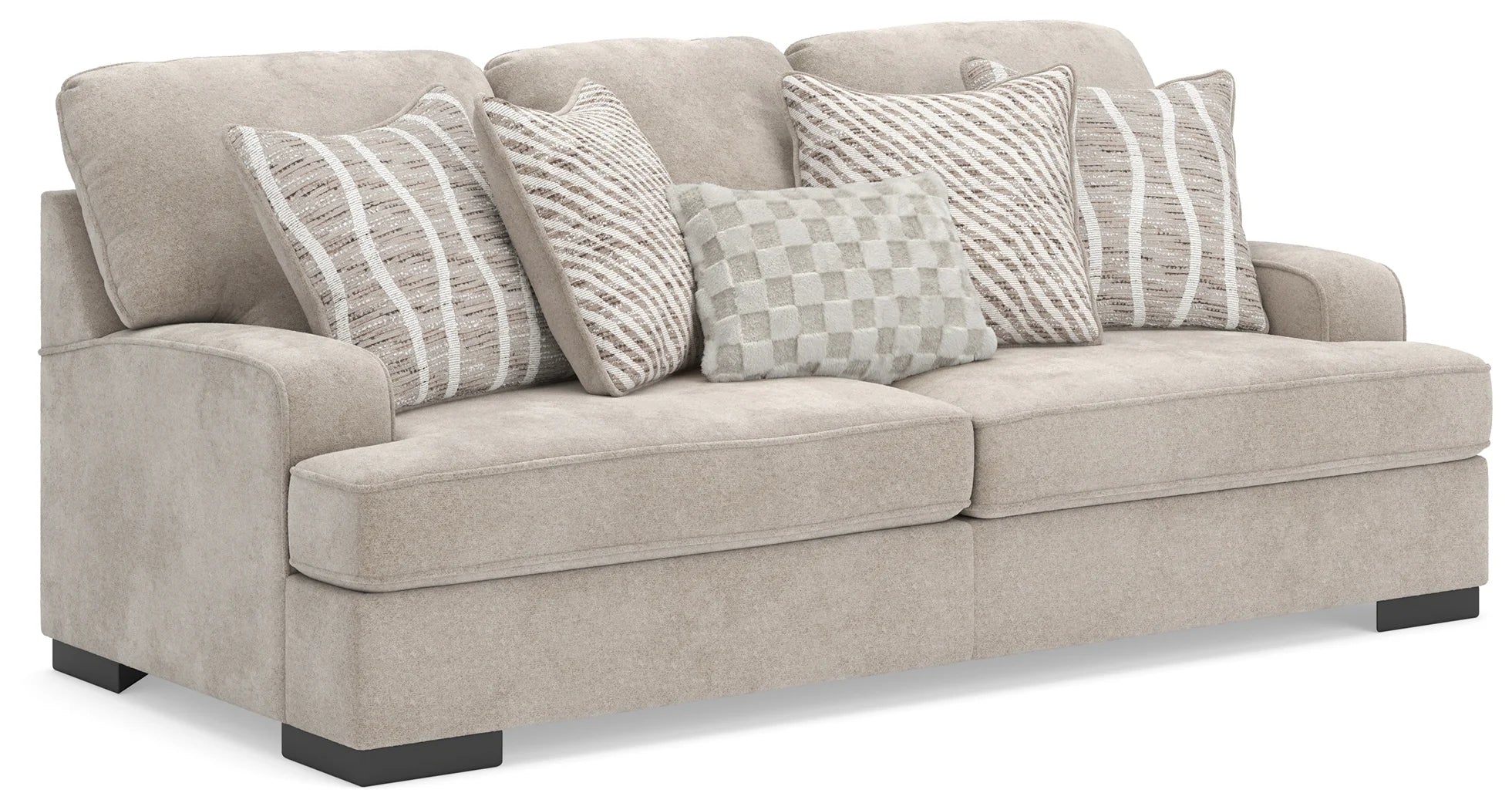 High Profile - Taupe - 2 Pc. - Sofa, Loveseat - Image 2