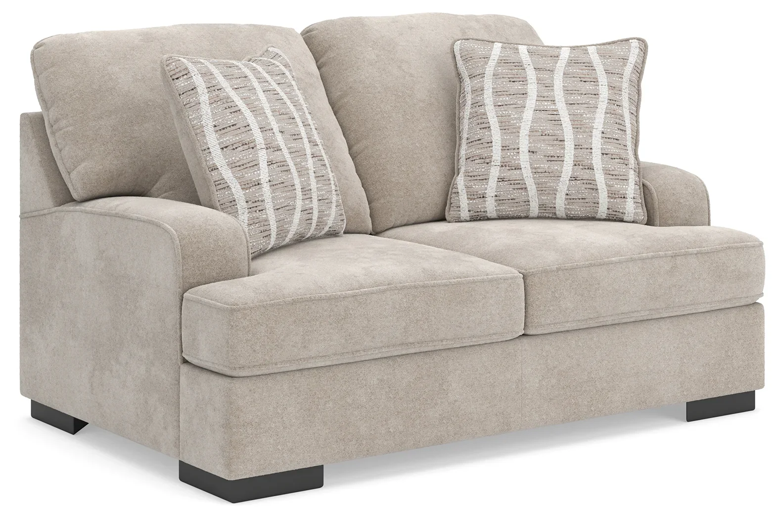High Profile - Taupe - 4 Pc. - Sofa, Loveseat, Chair And A Half, Ottoman - Image 3