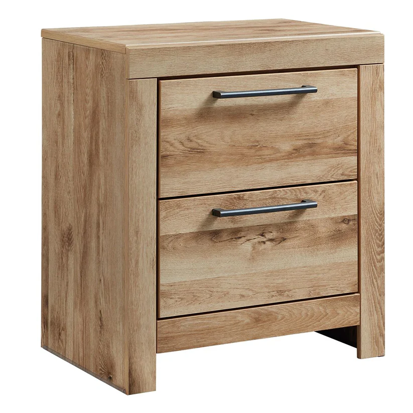 Hyanna - Tan Brown - Two Drawer Night Stand