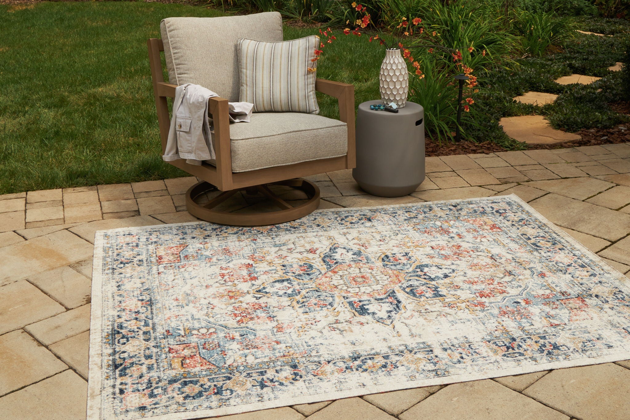 Jarrpage - Multi - Medium Rug - 5' x 7' - Image 2