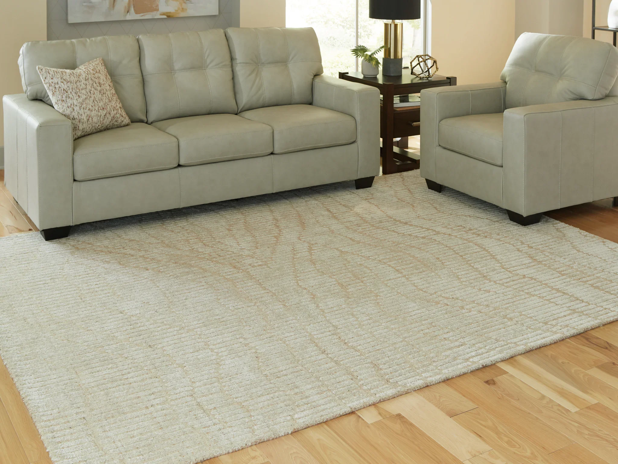 Jaseena - Beige / Tan - Large Rug - 8' x 10' - Image 2