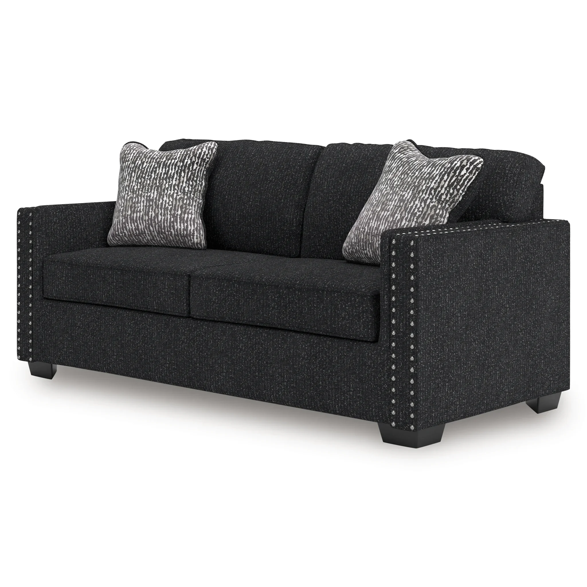Jasmine Peaks - Coal - Sofa - Image 4