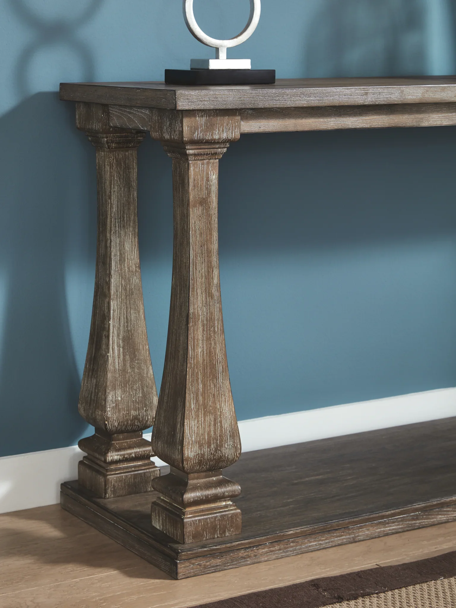 Johnelle - Gray - Sofa Table - Image 5