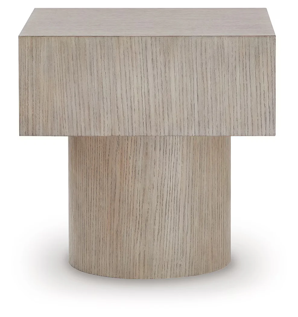 Jorielyn - Light Grayish Brown - Square End Table - Image 3