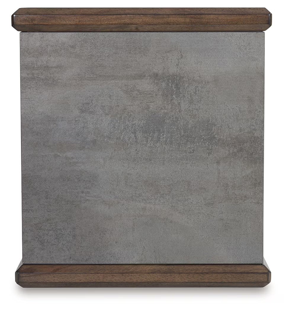 Kallenny - Brown / Gray - Rectangular End Table - Image 3