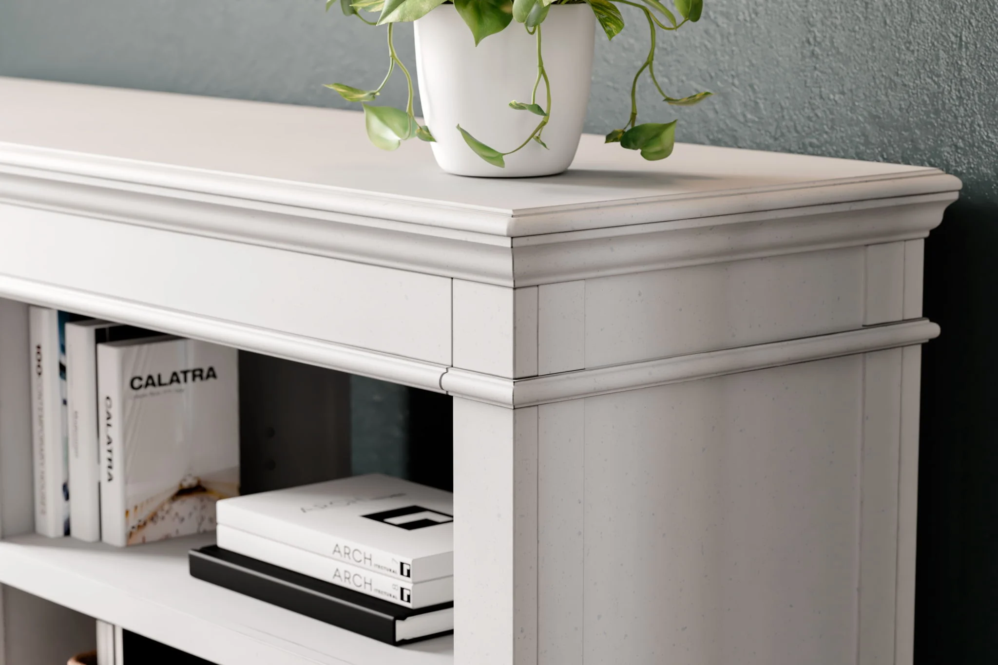 Kanwyn - Whitewash - Credenza - Image 3