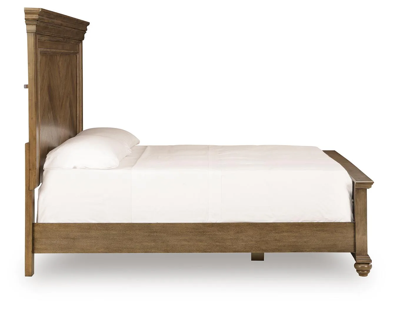 Karallin - California King Panel Bed - Medium Brown - Image 4