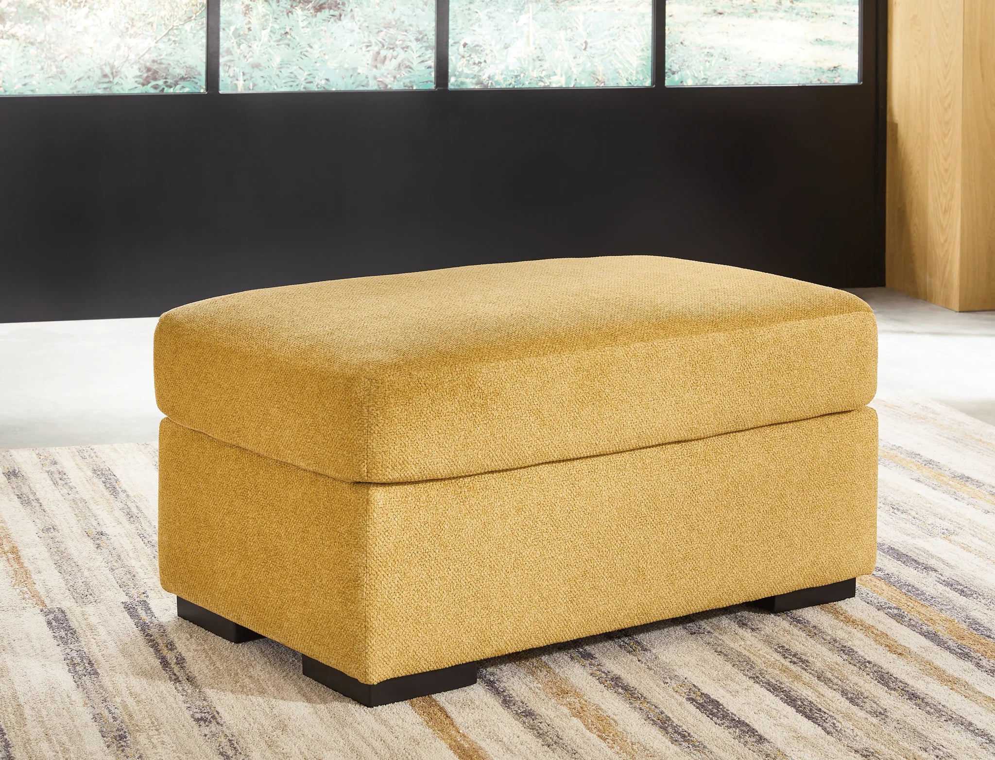Keerwick - 4 Pc. - Sofa, Loveseat, Chair And A Half, Ottoman - Sunflower - Image 14