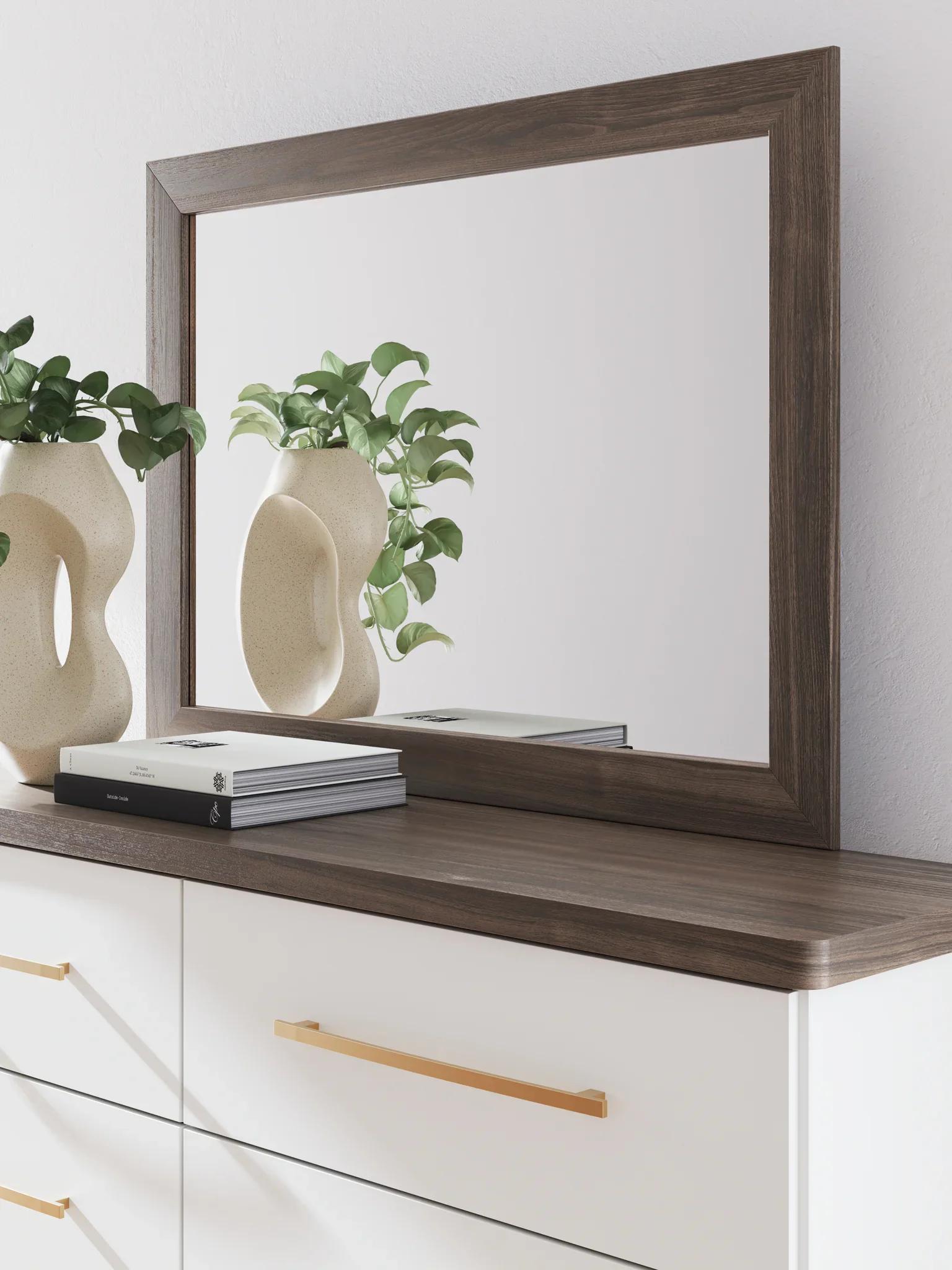 Kendanport - Brown - Dresser And Mirror - Image 9