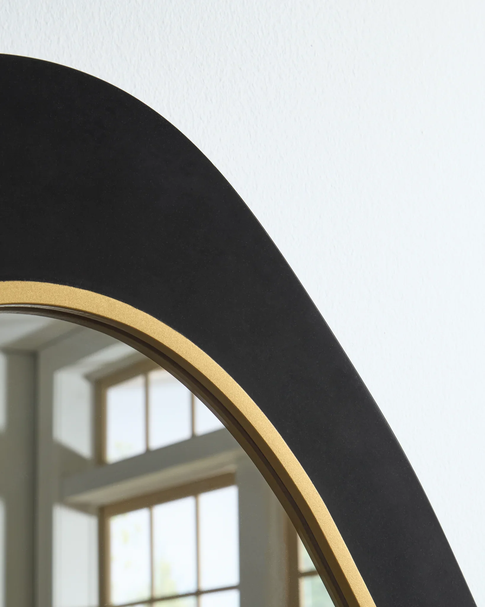 Kierlock - Black / Gold Finish - Accent Mirror - Image 4