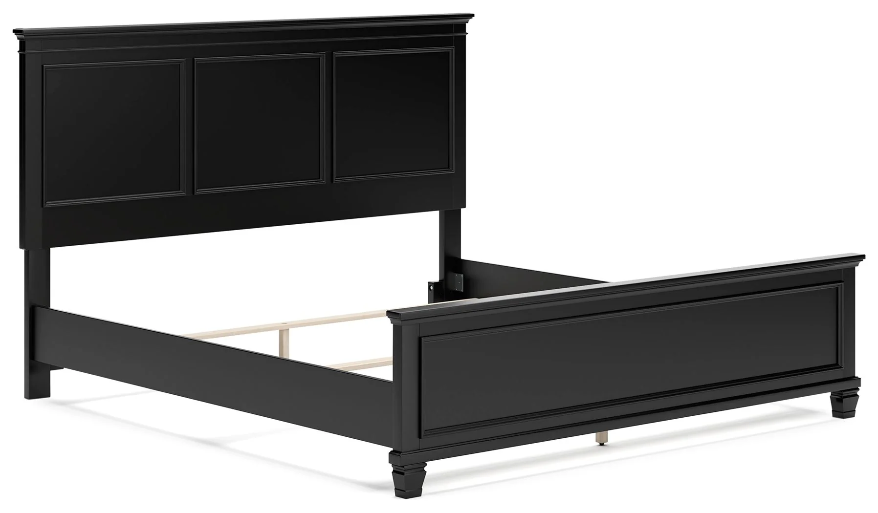 Lanolee - Black - King Panel Bed - Image 3