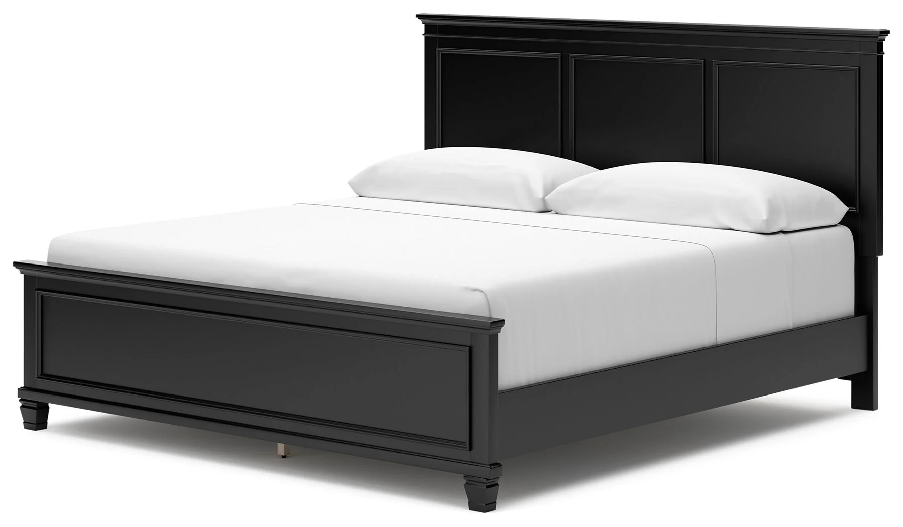 Lanolee - Black - King Panel Bed - Image 4