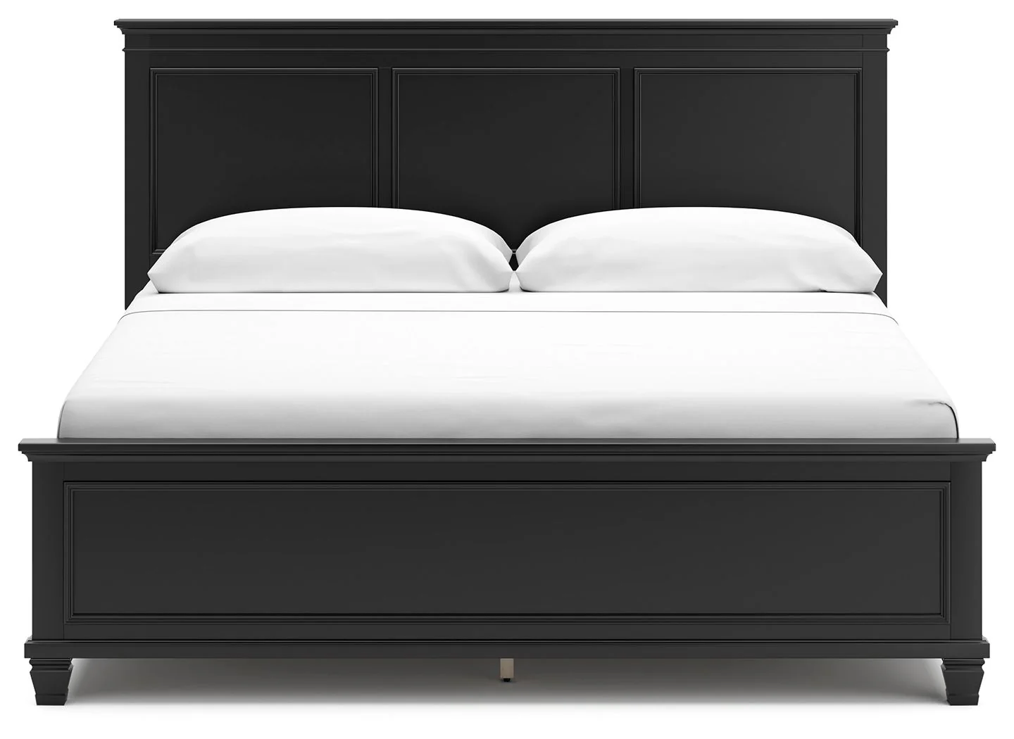 Lanolee - Black - King Panel Bed - Image 5