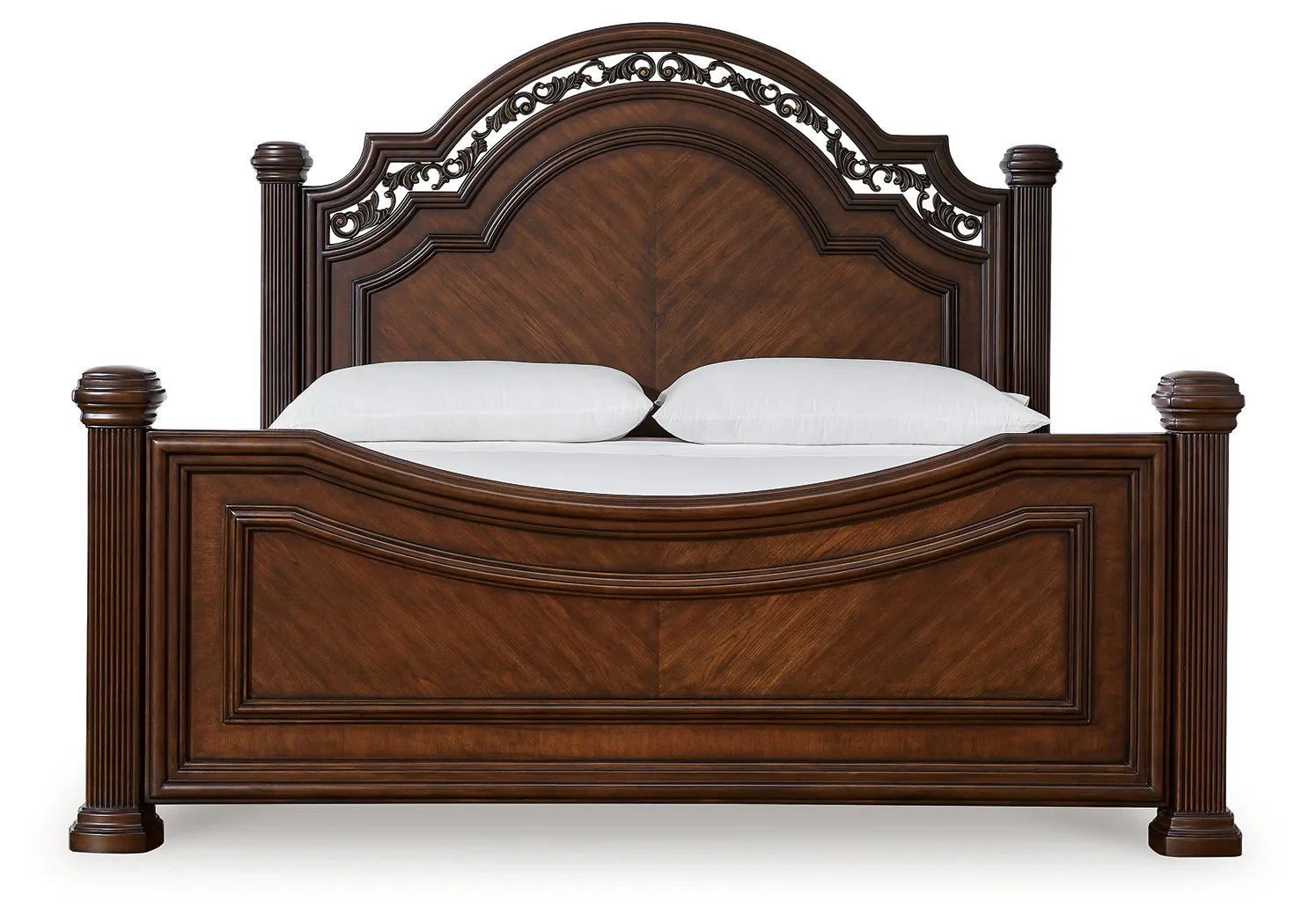Lavinton - Brown - King Poster Bed - Image 4