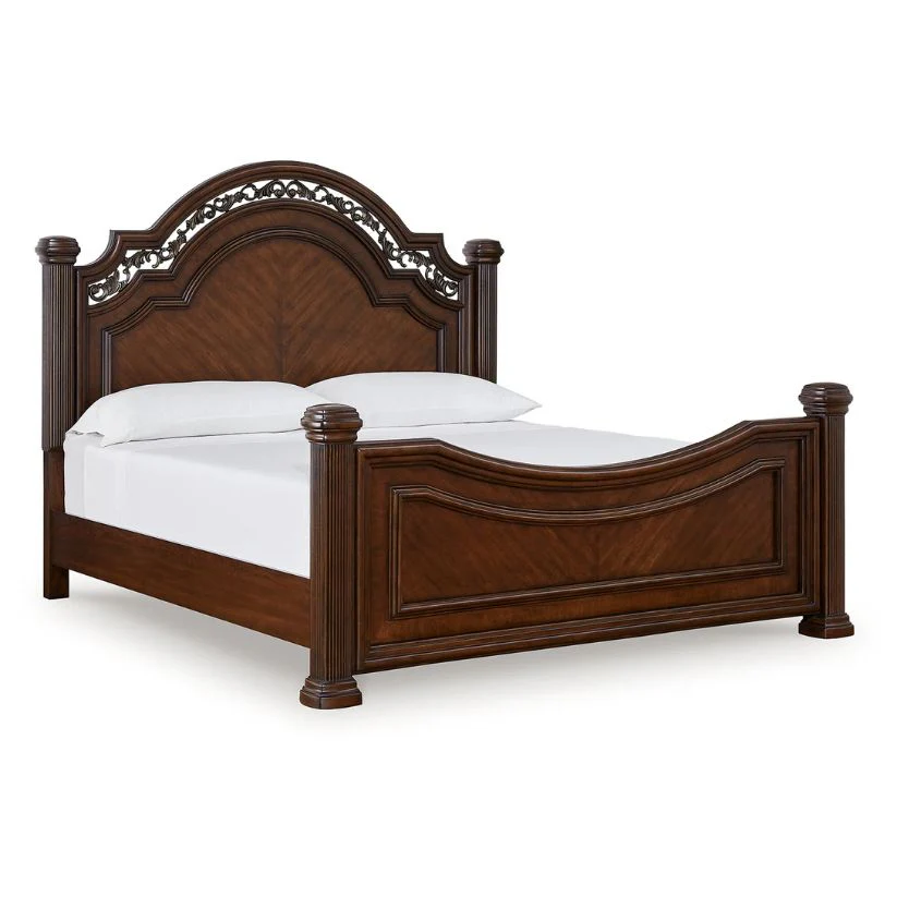Lavinton - Brown - Queen Poster Bed