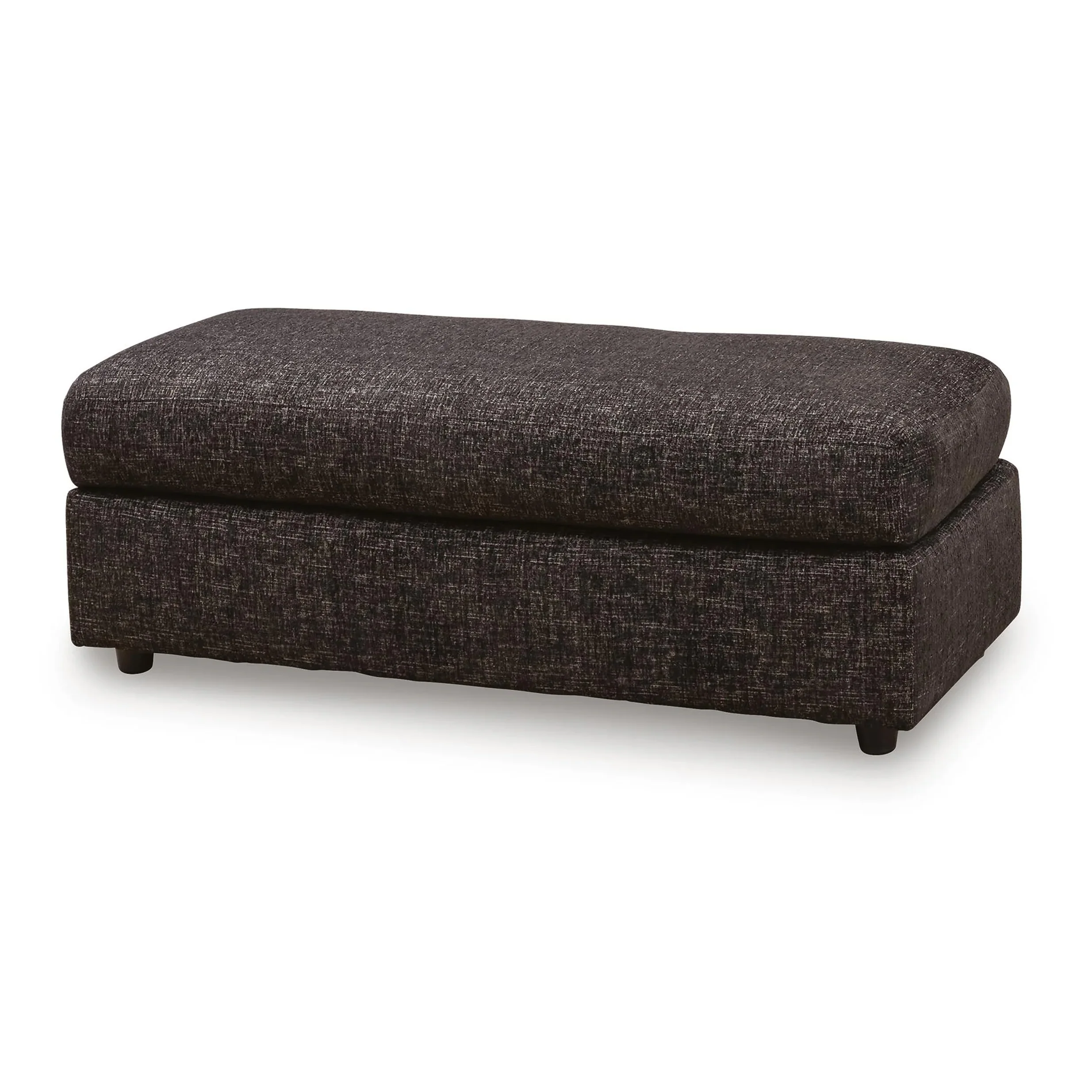 Lentiz - Oversized Accent Ottoman - Onyx