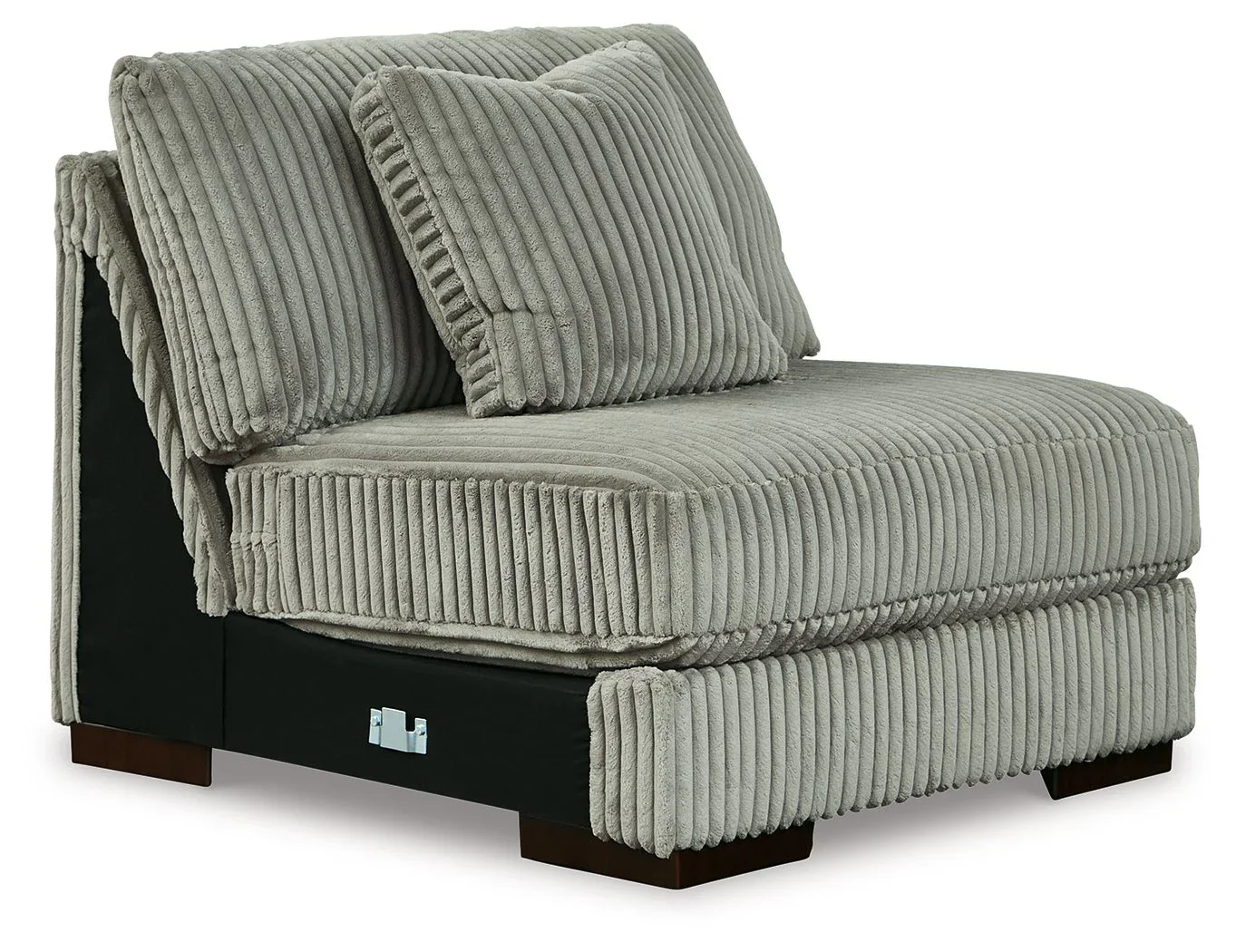 Lindyn - Fog - 4-Piece Sectional With LAF Corner Chaise - Image 3
