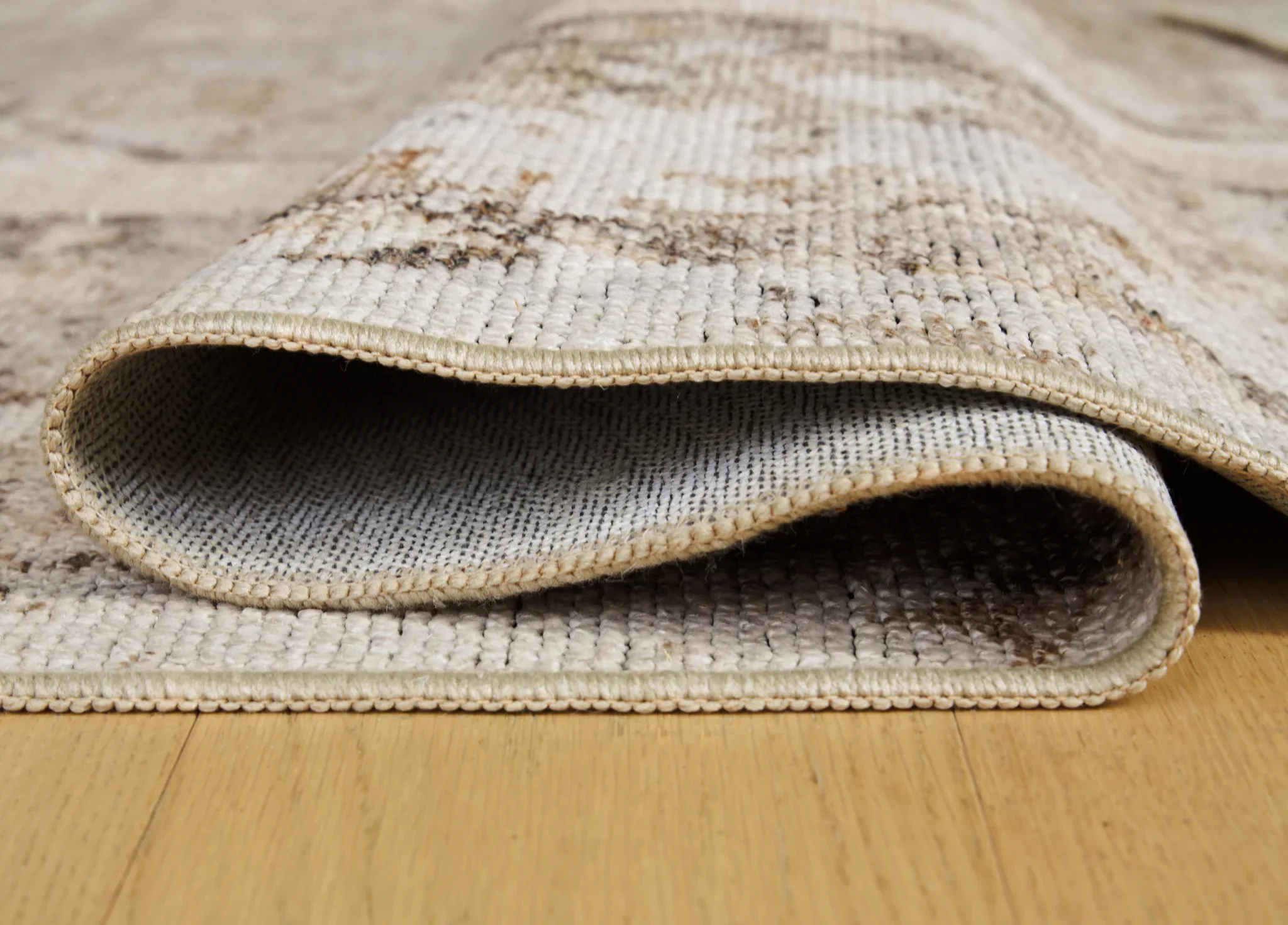 Livdon - 5' x 7' Washable Rug - Brown / Beige / Gray - Image 4