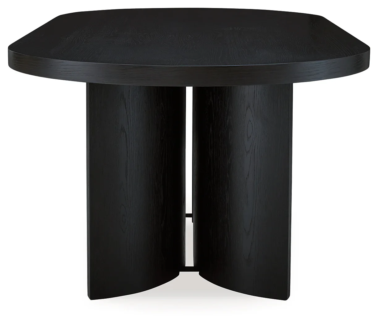 Rowanbeck - Black - Oval Dining Room Table - Image 4