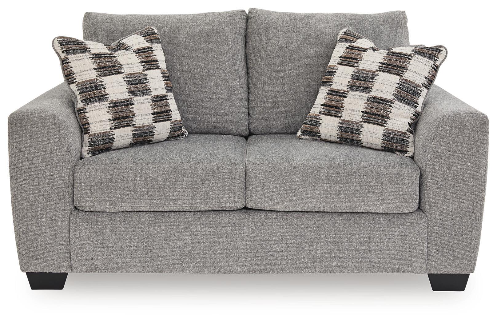 Loreo - Loveseat - Flint - Image 3