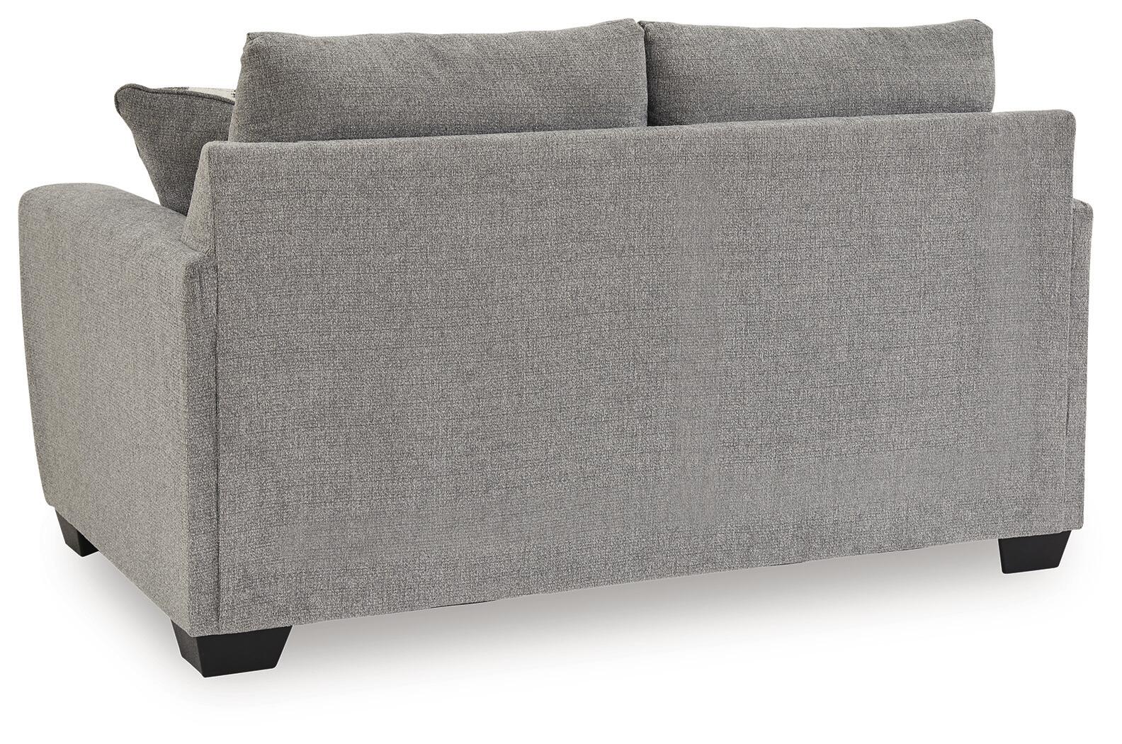 Loreo - Loveseat - Flint - Image 4